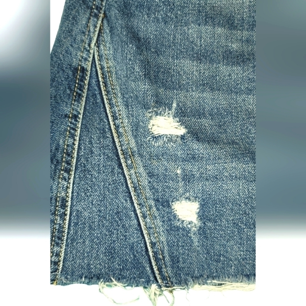We the Free Denim Mini Skirt size 28 - Picture 7 of 8